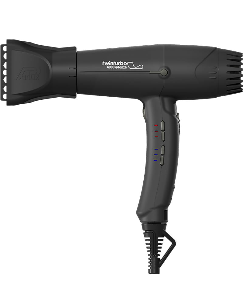 Twin Turbo 4000 Monza Dryer Black + Magic Sense Diffuser– Turbo